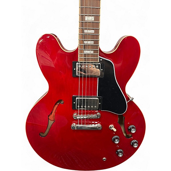 Used Epiphone ES335 Red Hollow Body Electric Guitar