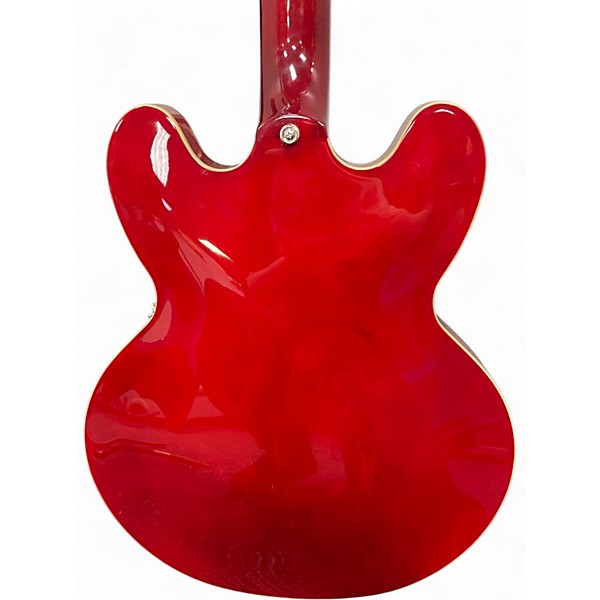 Used Epiphone ES335 Red Hollow Body Electric Guitar