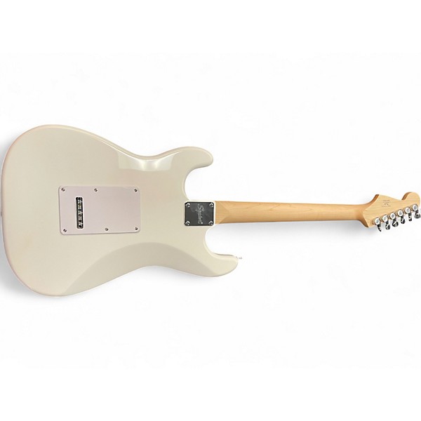 Used Squier Bullet Stratocaster White Solid Body Electric Guitar