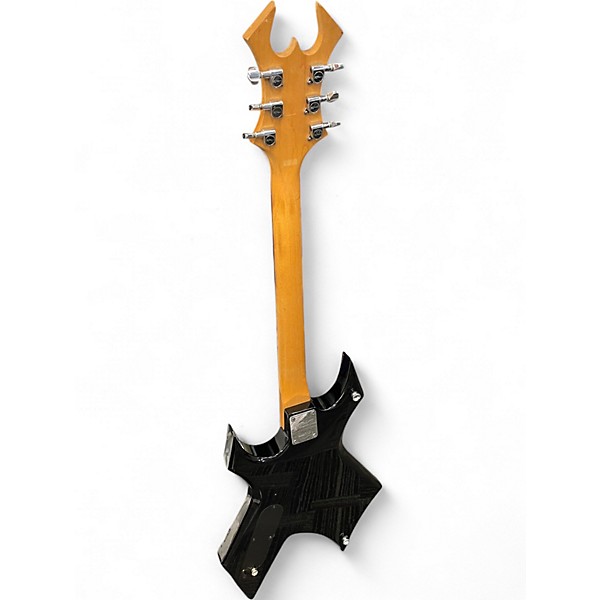 Used B.C. Rich Metal Master Warlock Black Solid Body Electric Guitar