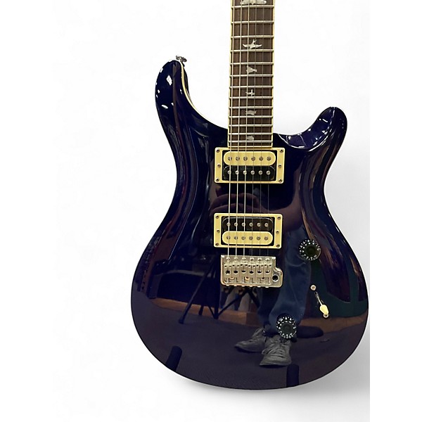 Used PRS SE Standard 24 Trans Blue Solid Body Electric Guitar