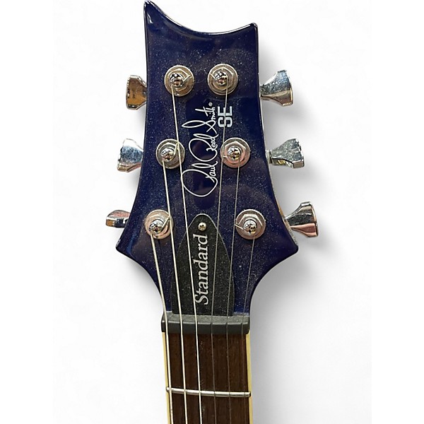Used PRS SE Standard 24 Trans Blue Solid Body Electric Guitar
