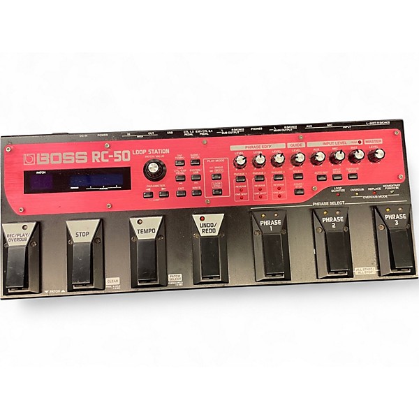 Used BOSS RC50 Loop Station Pedal