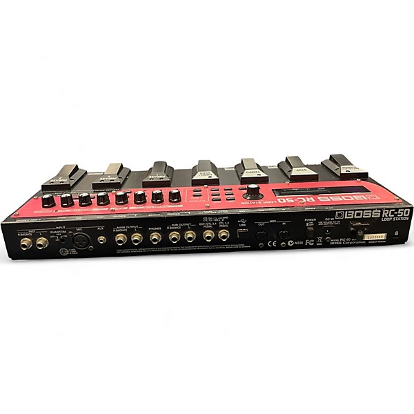 Used BOSS RC50 Loop Station Pedal