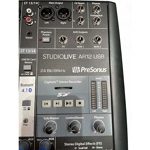 Used PreSonus studio live ar12 Unpowered Mixer