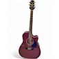 Used Takamine EG334RC Burgundy Acoustic Electric Guitar thumbnail