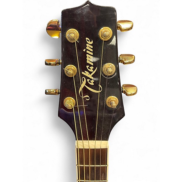 Used Takamine EG334RC Burgundy Acoustic Electric Guitar