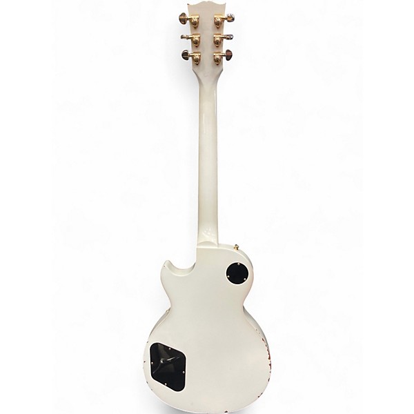 Used Gibson les paul signature t white burst Solid Body Electric Guitar