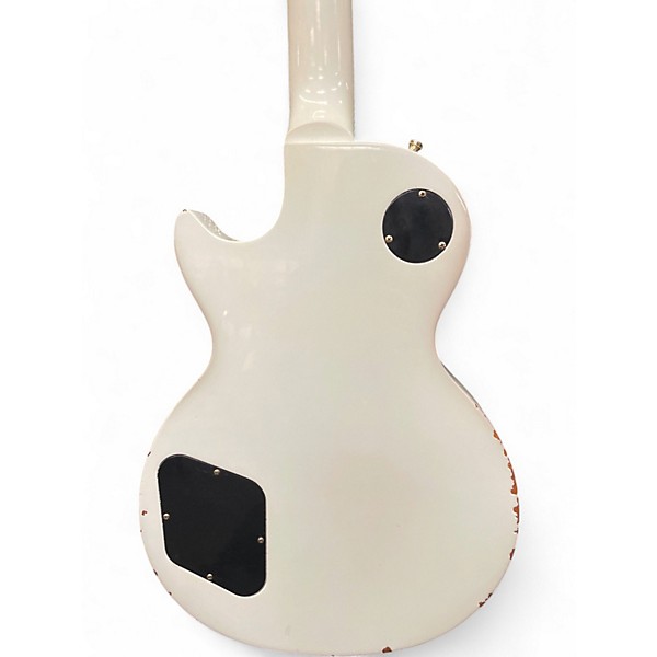 Used Gibson les paul signature t white burst Solid Body Electric Guitar