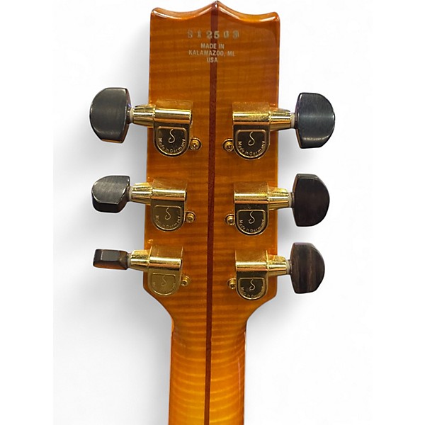 Used The Heritage H555 GOLDEN AMBER Solid Body Electric Guitar