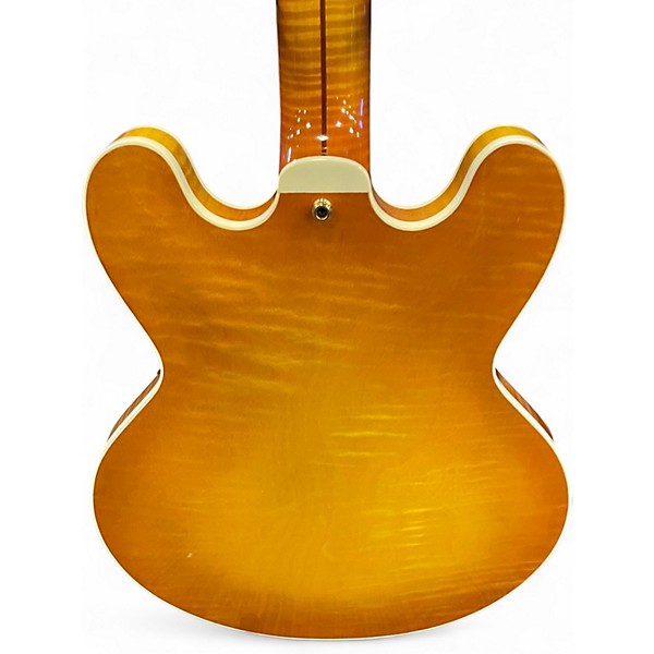Used The Heritage H555 GOLDEN AMBER Solid Body Electric Guitar