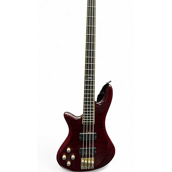Used Schecter Guitar Research Diamond Series PT Left Handed Burgundy Electric Guitar