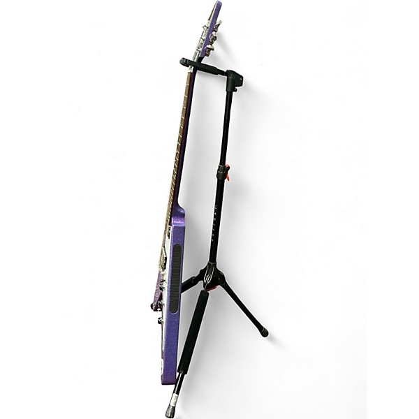 Used Epiphone Inspired by Gibson Flying V purple sparkle Solid Body Electric Guitar