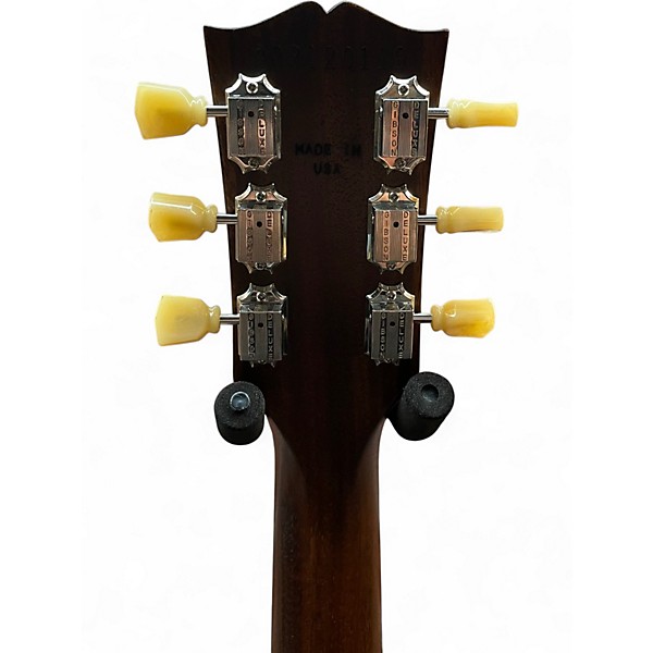 Used Gibson 335 Satin Finish 2 Tone Sunburst Hollow Body Electric Guitar