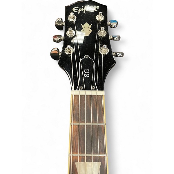 Used Epiphone SG Standard Ebony Solid Body Electric Guitar