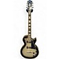 Used 2014 Epiphone Les Paul Custom Pro Silverburst Solid Body Electric Guitar thumbnail