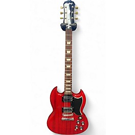 Used Epiphone G-400 Cherry Solid Body Electric Guitar