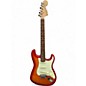 Used Squier Standard Stratocaster Cherry Sunburst Solid Body Electric Guitar thumbnail
