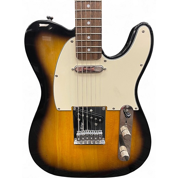 Used Squier Affinity Telecaster 2 Tone Sunburst Solid Body Electric Guitar
