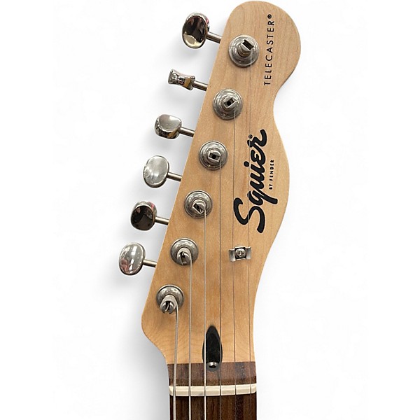 Used Squier Affinity Telecaster 2 Tone Sunburst Solid Body Electric Guitar