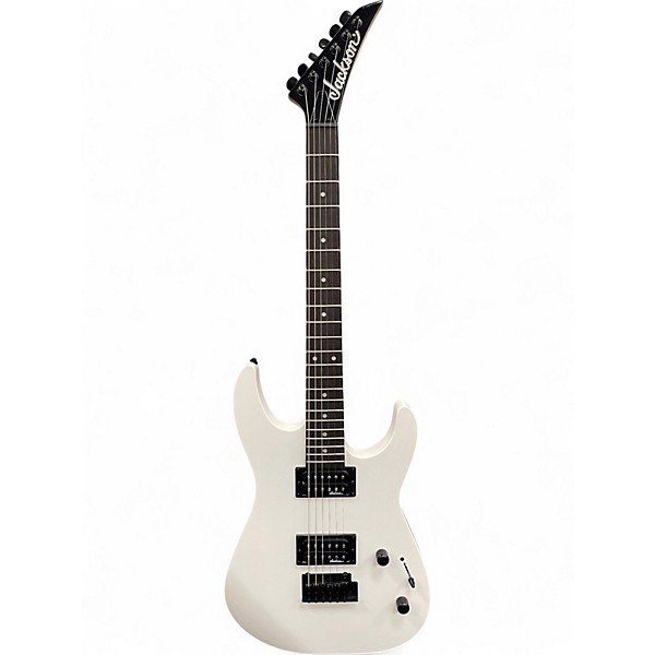 Used Jackson JS11 Dinky Snow White Solid Body Electric Guitar