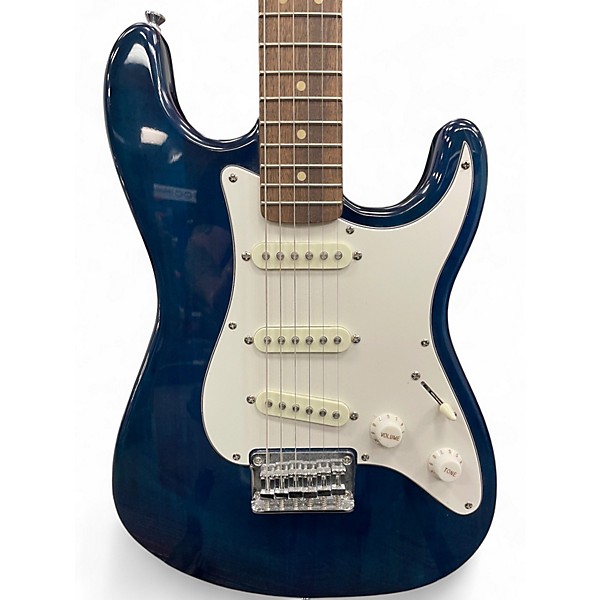 Used Squier Mini Affinity Stratocaster Blue Electric Guitar