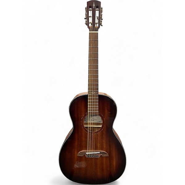 Used Alvarez AP66 Parlor Shadow Burst Acoustic Guitar