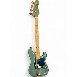 Vintage 1980 Fender P Bass Blue Sapphire Electric Bass Guitar