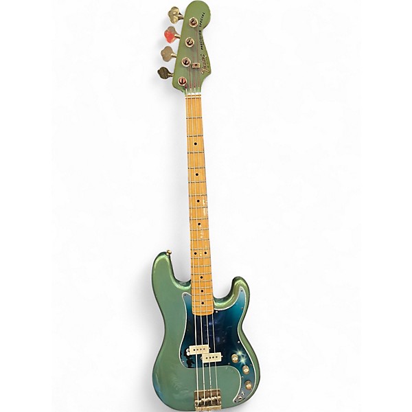 Vintage 1980 Fender P Bass Blue Sapphire Electric Bass Guitar