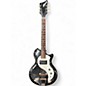Vintage 1960s National Varsity 66 Black Solid Body Electric Guitar thumbnail