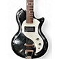 Vintage 1960s National Varsity 66 Black Solid Body Electric Guitar
