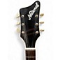 Vintage 1960s National Varsity 66 Black Solid Body Electric Guitar