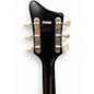 Vintage 1960s National Varsity 66 Black Solid Body Electric Guitar