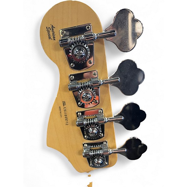 Used Fender AMERICAN SPECIAL P BASS Black Electric Bass Guitar