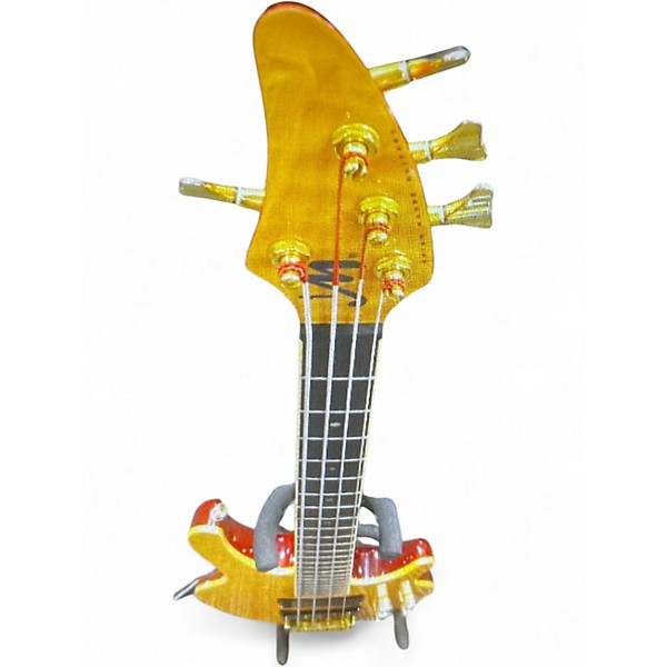 Used Brian Moore Guitars iM bass quilt natural Electric Bass Guitar