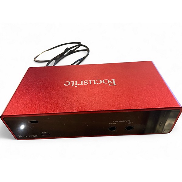 Used Focusrite Scarlett 2i2 Audio Interface