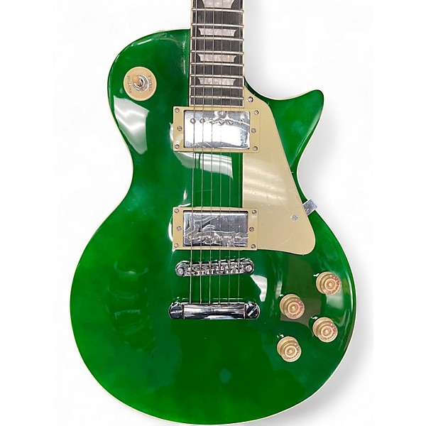 Used Lyxpro SB series LP Style Green Solid Body Electric Guitar