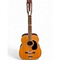 Vintage 1960s Harmony H137 Natural 12 String Acoustic Guitar thumbnail