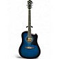Used Ibanez V70CE Trans Blue Acoustic Electric Guitar thumbnail