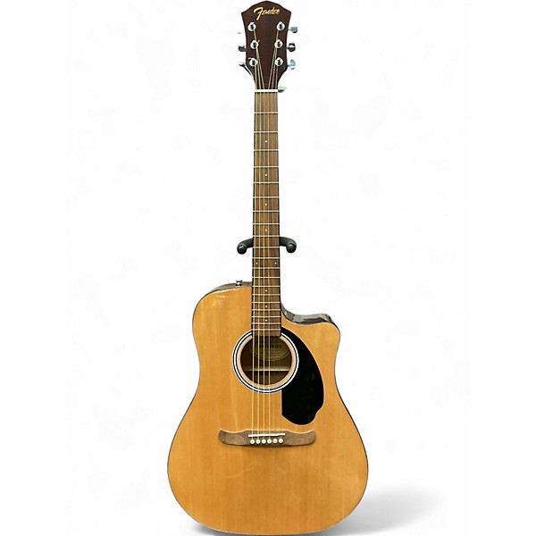 Used Fender FA125CE Natural Acoustic Electric Guitar