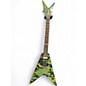 Used Washburn Dime V Camo Solid Body Electric Guitar thumbnail