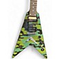 Used Washburn Dime V Camo Solid Body Electric Guitar