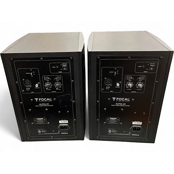 Used Focal Alpha 65 Pair Powered Monitor