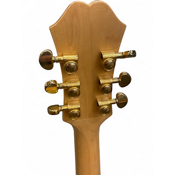 Used Epiphone EJSJ200SCE Natural Acoustic Electric Guitar