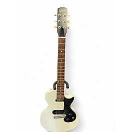 Used 2007 Gibson Les Paul Melody Maker White Solid Body Electric Guitar