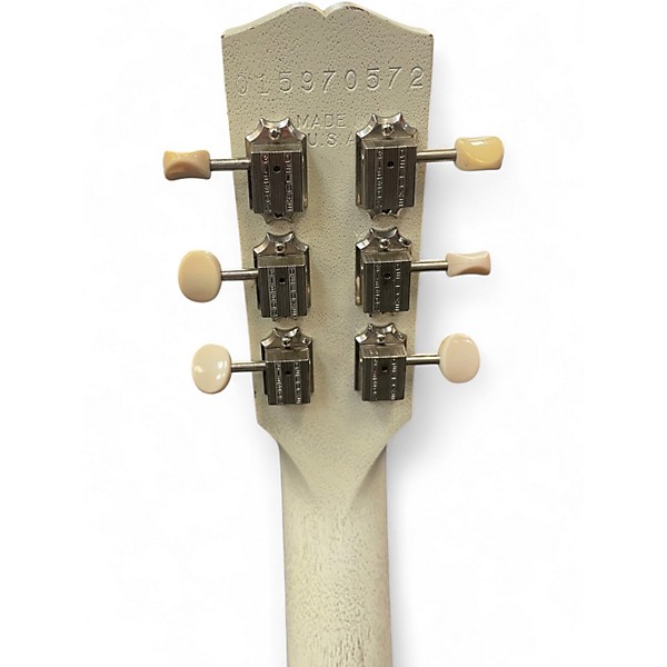 Used 2007 Gibson Les Paul Melody Maker White Solid Body Electric Guitar