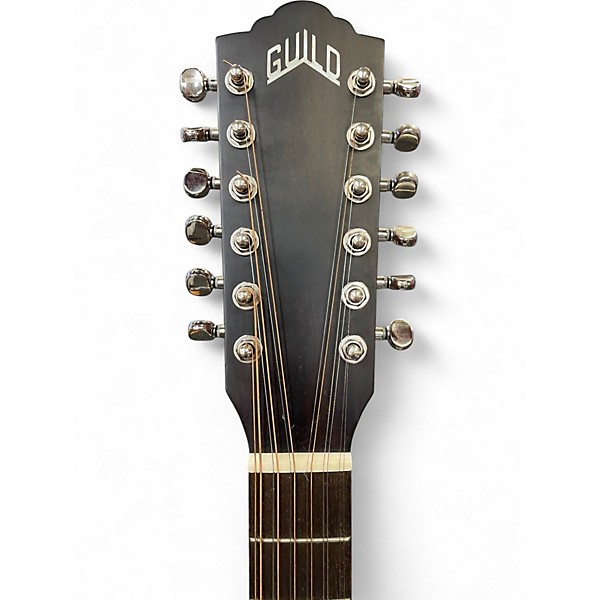 Used Guild F-2512E Natural 12 String Acoustic Electric Guitar