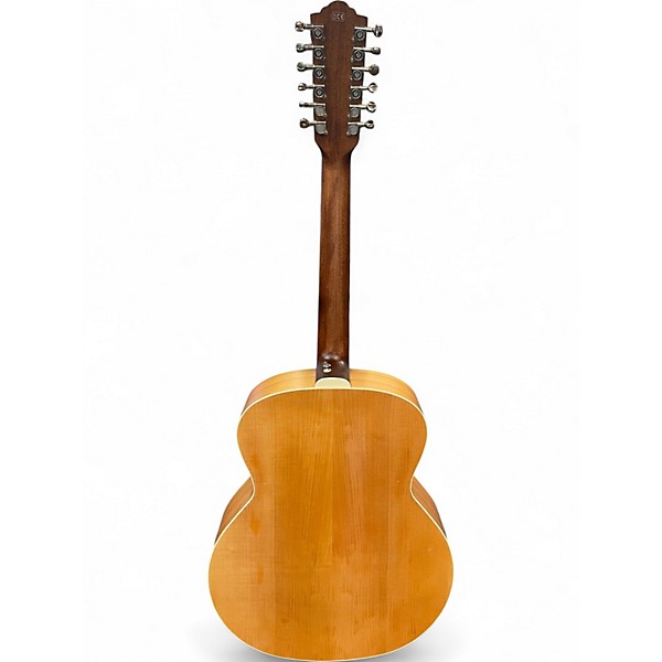 Used Guild F-2512E Natural 12 String Acoustic Electric Guitar