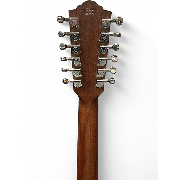 Used Guild F-2512E Natural 12 String Acoustic Electric Guitar