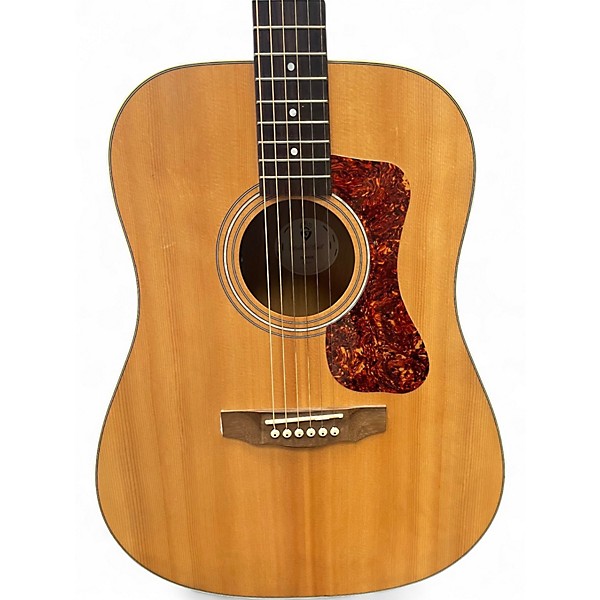 Used Guild D240E Natural Acoustic Electric Guitar
